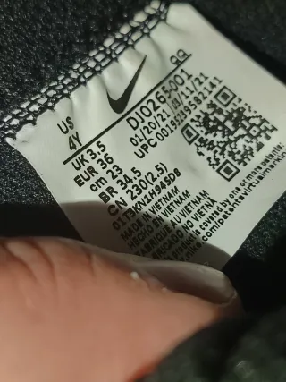 Zapatillas Nike Blazer Niña Talla 36