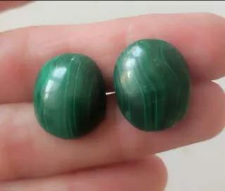 Pendientes Plata Ley Bola Verde, Roja, Turquesa