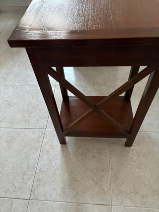 Escritorio antiguo de madera