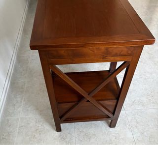 Escritorio antiguo de madera