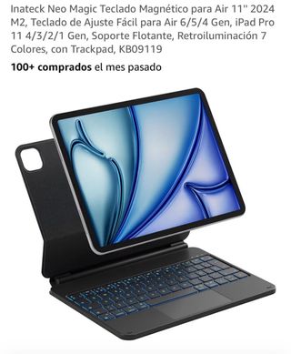 Teclado Inateck Neo Magic para iPad 11
