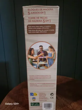 Juego de bloques de madera