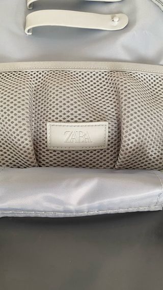 Maleta pequeña Zara mujer azul