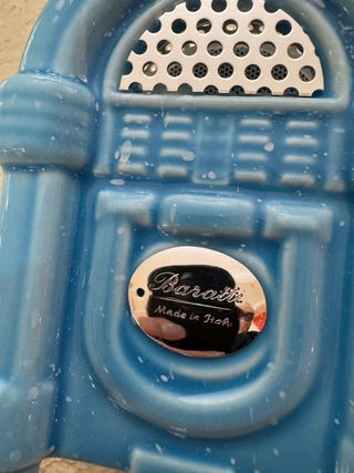 Radio Ceramica Baratti Bluetooth Azzurra