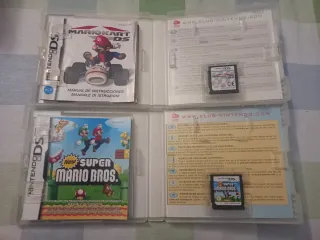 Lotto 3 Giochi Nintendo 3DS-DS super Mario, yoshi