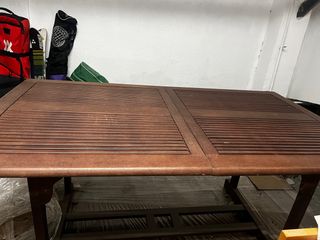 Tavolo da giardino allungabile in teak