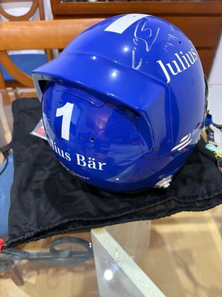Casco BELL F1 Pole Monaco 2017  HP77 spoiler