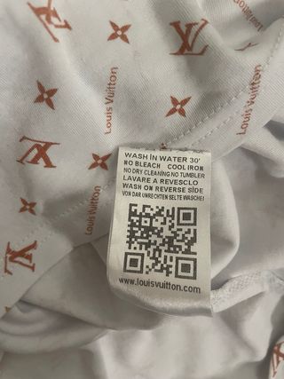 Polo Louis Vuitton L Bianco/Marrone