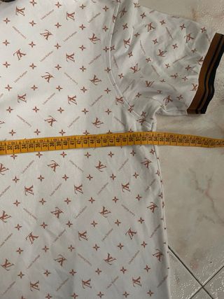 Polo Louis Vuitton L Bianco/Marrone