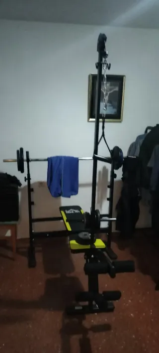 Máquina Multifunción Gimnasio Banco Pesas