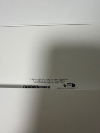 Apple Watch Ultra 3 Negro GPS + Cellular