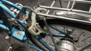 Bicicleta Eléctrica Azul