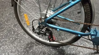 Bicicleta Eléctrica Azul
