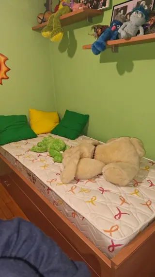 Dormitorio cama nido