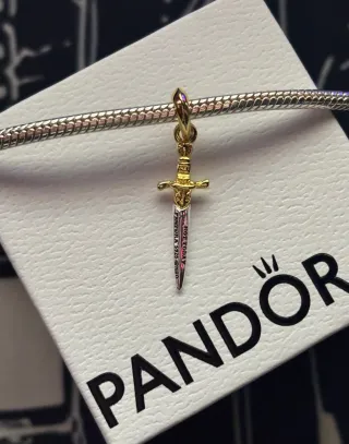 Pandora Charm Espada Aguja Game Of Thrones