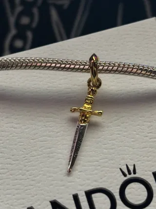 Pandora Charm Espada Aguja Game Of Thrones