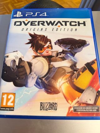Torre Organizadora PS4 + Juego Overwatch