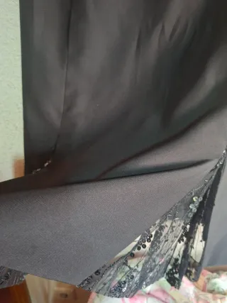 Conjunto elegante señora lentejuelas