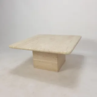 Conjunto 2 Mesas Centro Travertino