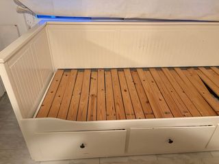 Cama nido blanca madera Ikea