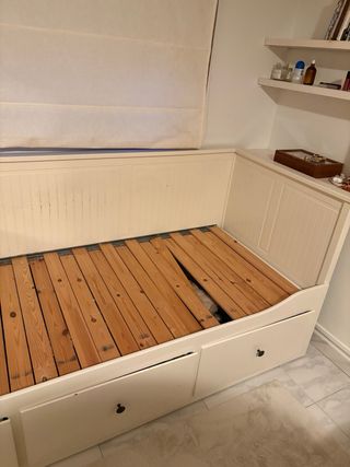 Cama nido blanca madera Ikea