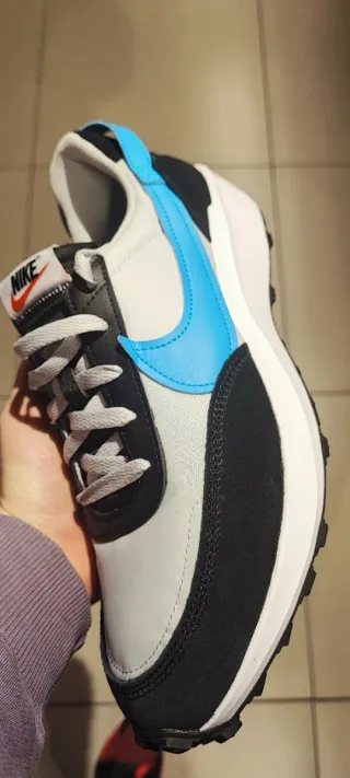 Nike Waffle Debut Scarpe Uomo Nero Blu