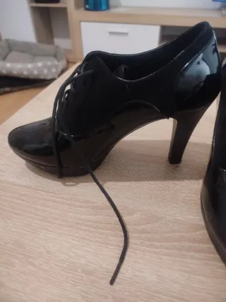Zapatos de tacón negros mujer