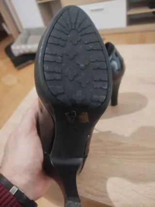 Zapatos de tacón negros mujer