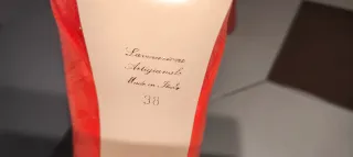 Scarpe SANDRO FERRONE arancioni Tg 38