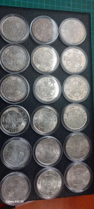 18 Monedas Francisco Franco 100 Pesetas 1966