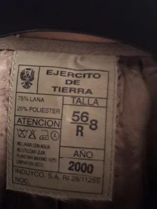 Uniforme Ejército Tierra Nuevo