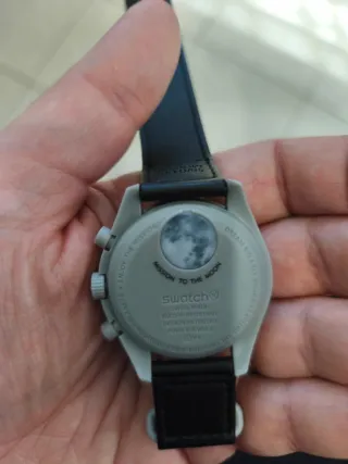 Omega x Swatch MoonSwatch Nero