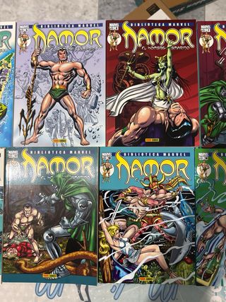 Biblioteca Marvel: Namor completa 15 numeros