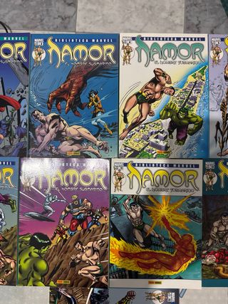 Biblioteca Marvel: Namor completa 15 numeros