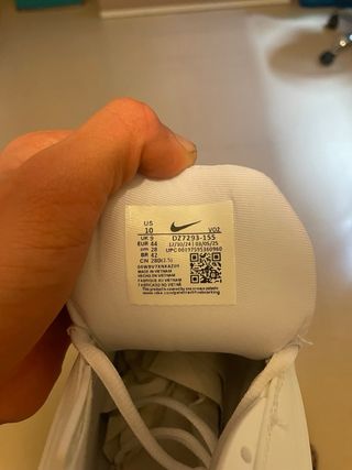 Nike NOCTA Plata y Blanco