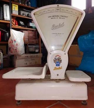 Báscula antigua Berkel Patent Bruselas