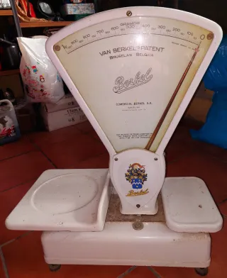 Báscula antigua Berkel Patent Bruselas