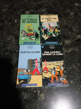 Colección VHS Tintín (Catalán/Español)