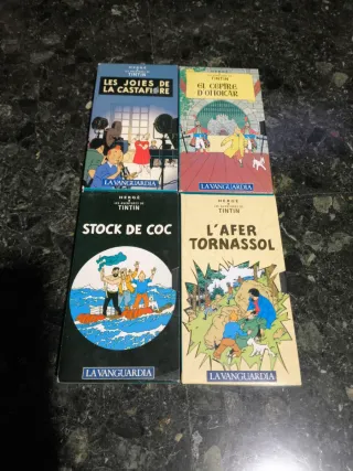 Colección VHS Tintín (Catalán/Español)