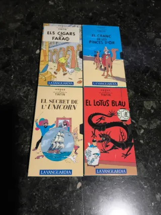 Colección VHS Tintín (Catalán/Español)