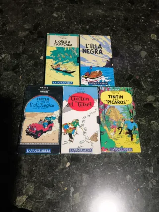 Colección VHS Tintín (Catalán/Español)