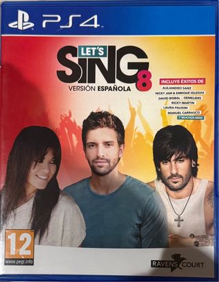 Videojuego PS4 Let’s Sing 8 version española