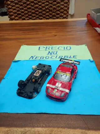 Scalextric Ferrari 550 Maranello Desguace leer