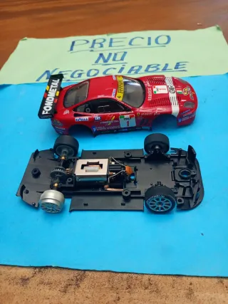 Scalextric Ferrari 550 Maranello Desguace leer