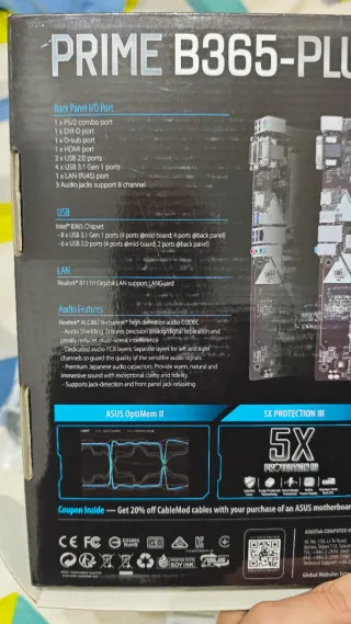 Placa Base ASUS PRIME B365-PLUS