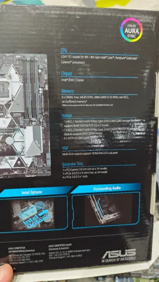 Placa Base ASUS PRIME B365-PLUS