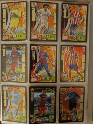 Álbumes cromos fútbol Adrenalyn Liga BBVA