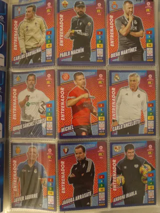 Álbumes cromos fútbol Adrenalyn Liga BBVA