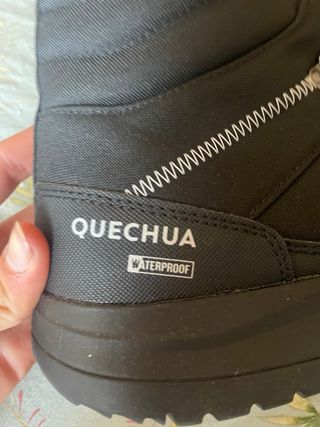 Botas Nieve Quechua Negras