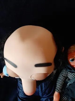 Muñecos Macario y Doña Rogelia Vintage